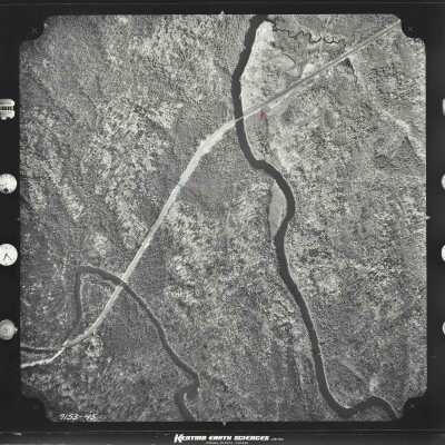 Photograph, Aerial Shots, Canadian National Railway, Unknown Location.