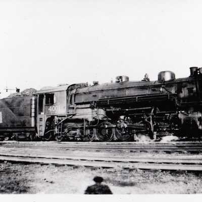 Photograph, CNR Locomotive 4001.