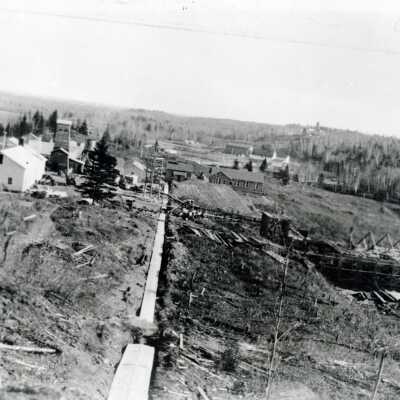 Photograph, Mining Operations, Sudbury, Ontario.