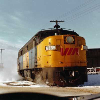 Photograph - VIA Rail locomotive no. 6759