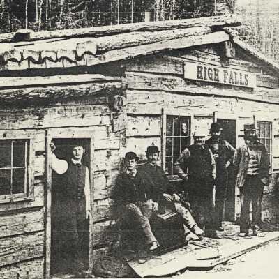 Photograph, High Falls Station, High Falls, Ontario.