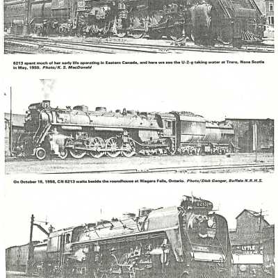 Photograph, CNR Locomotive 6213