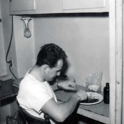 Photograph, Capreol Fire Hall, Unknown People.