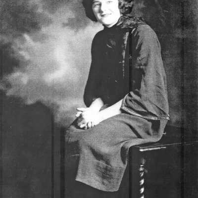 Photograph- Sitting Woman