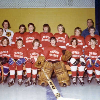 Photograph, 1976-1977 Capreol Firefighters.