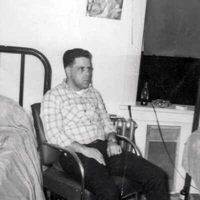 Photograph, Capreol Fire Hall, Unknown People.