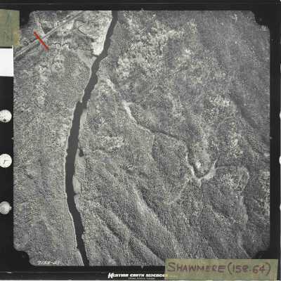 Photograph, Aerial Shots, Canadian National Railway, Unknown Location.
