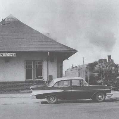 Photograph, CNR Station, Owen Sound, Ontario, Canada.