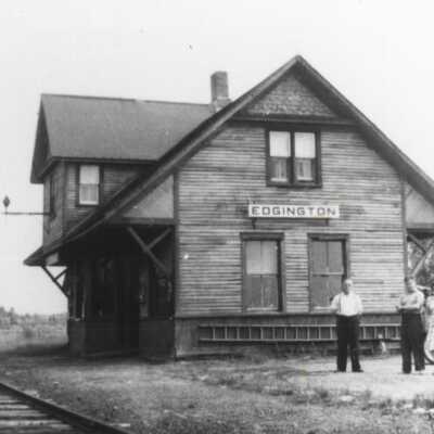 Photograph, CNR Station at Edgington