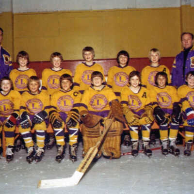 Photograph, 1976-1977 Capreol Lions Club Team.