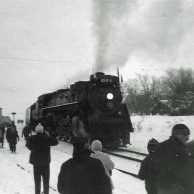 Photograph, CNR 6218 Steam Excursion.