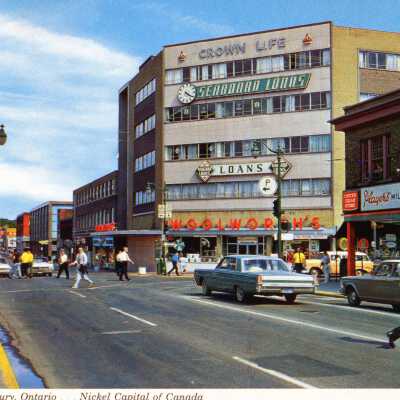 Photograph, Elm Street, Sudbury, Ontario.