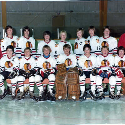 Canadian Legin Bantam Hawks "A" 1982-83 Team Photo
