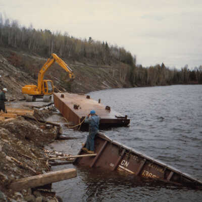 Photograph, Train Derailment, 1988, Set of 175 Pictures.