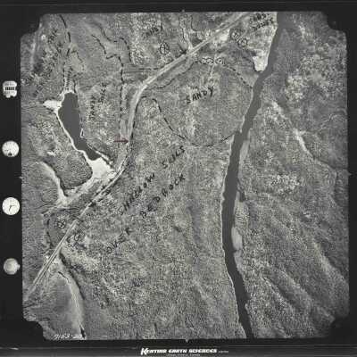 Photograph, Aerial Shots, Canadian National Railway, Unknown Location.