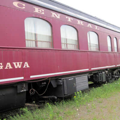 Photograph, Algoma Central Railway Passenger Car, "Agawa".
