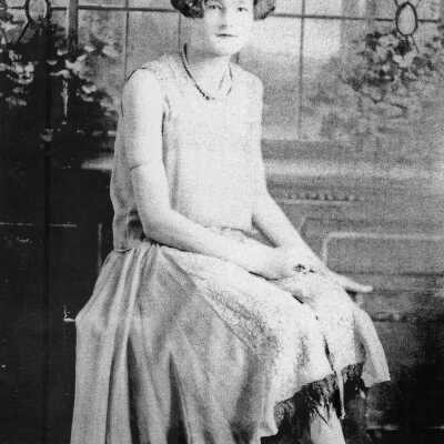 Photograph- Sitting Woman