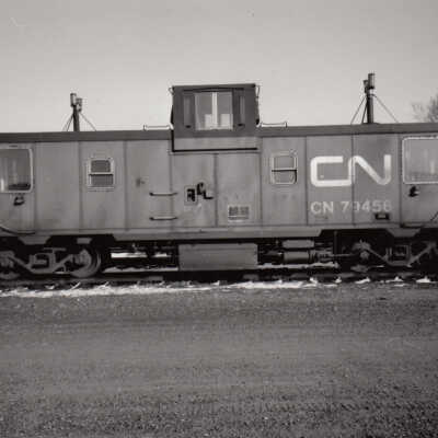 Photograph, CN Caboose