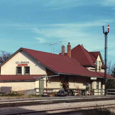 Photograph, CNR Station, Maidstone, Ontario, Canada.