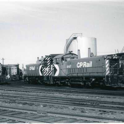 Photograph, Canadian Pacific Locomotive 8167.
