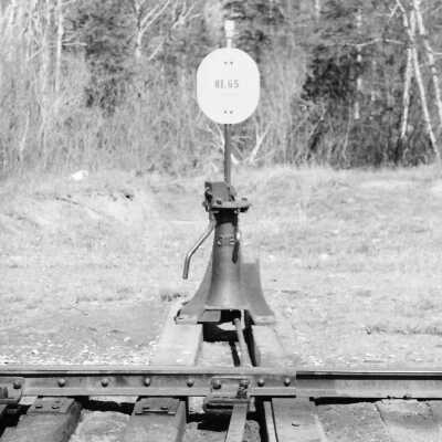 Photograph, CN switchstand near Red Rock a 1970-07.