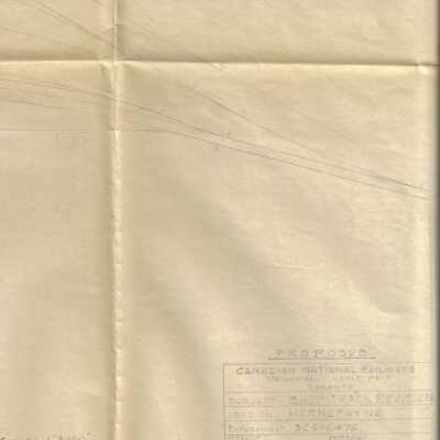 Blueprint - CN Hornepayne