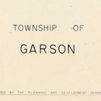 Township Map, Garson.