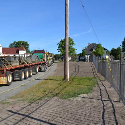 Photograph, NORMHC, Hot Metal Car Move into Prescott Park.