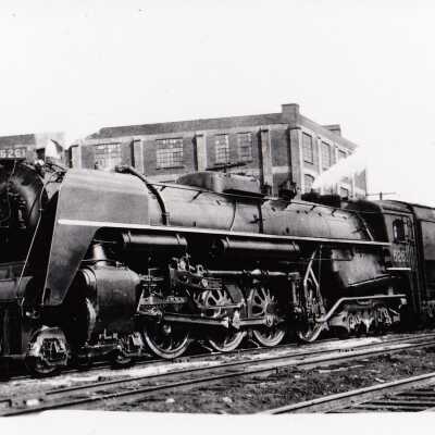 Photograph, CNR Steam Engine 6261