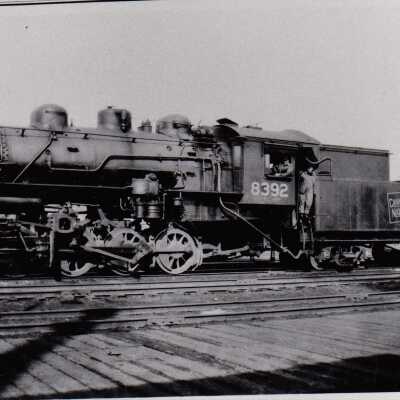 Photograph, CNR Locomotive 8392