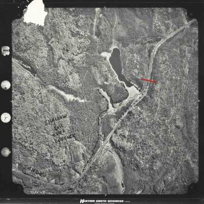 Photograph, Aerial Shots, Canadian National Railway, Unknown Location.