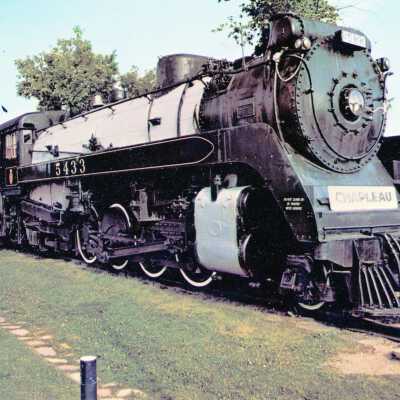 Photograph, CPR Locomotive 5433.