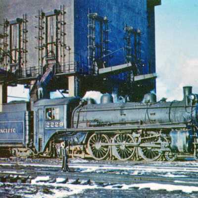Photograph, Postcard, Canadian Pacific 2229, Montreal, 1960.