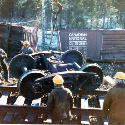 Photograph, Unknown Derailment.