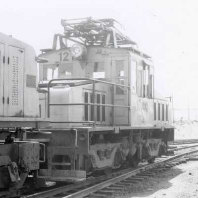 Photograph, INCO General Electric Locotive 121.