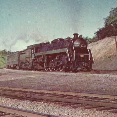 Photograph, CNR Locomotive 6060.