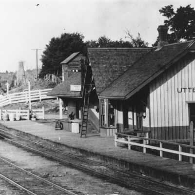 Photograph, CNR Utterson Station, Utterson, Ontario.