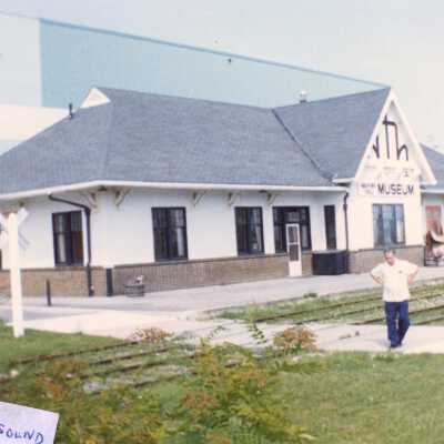 Photograph, CNR Station, Owen Sound, Ontario, Canada.