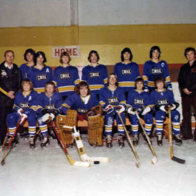 Photograph, 1976-1977 CMHA Team 2.