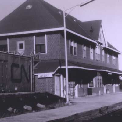 Photograph, CNR Station at Hearst, Ontario