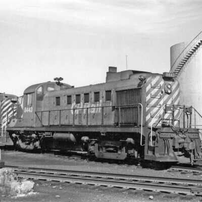 Photograph, CP Rail Locomotive 8443.