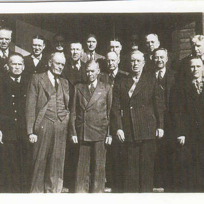 Photograph- "Brotherhood of Railway Trainmen"