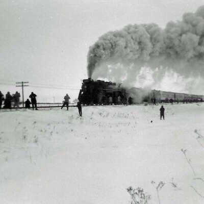 Photograph, CNR 6218 Steam Excursion.