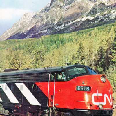 Photograph, CNR Locomotive 6516.
