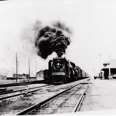 Photograph, CNR Steam Engine 6127