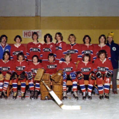 Photograph, 1976-1977 CMHA Team.