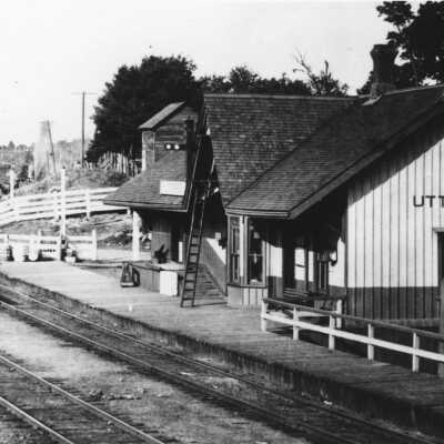 Photograph, CNR Utterson Station, Utterson, Ontario.