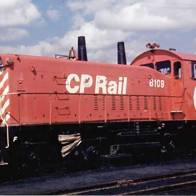 Photograph, CPR Locomotive 8105