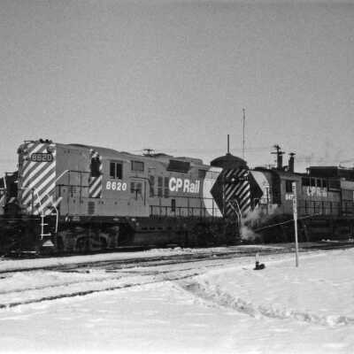 Photograph, CP Rail Locomotive 8620, 8477.