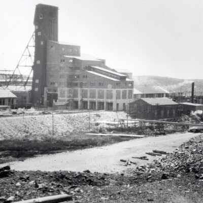 Photograph, Frood Mine, Looking West, Copper Cliff, Ontario, August 1929.